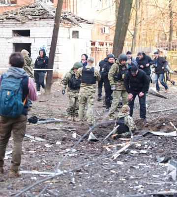 Руйнування у Харкові після російського бомбардування показали на фото