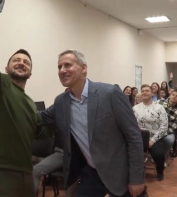 Зеленський зустрівся зі студентами Сумського університету