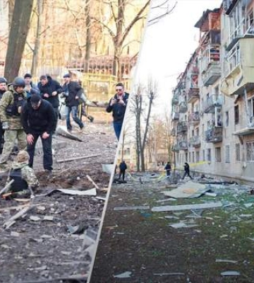 Повсюду горы битого стекла: полиция показала Харьков после удара оккупантов