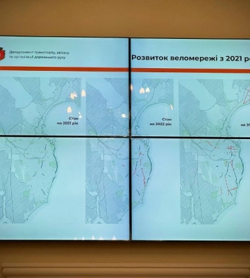 В Одесі розвивають велосипедну інфраструктуру