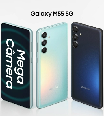 Samsung Galaxy M55 5G: AMOLED-дисплей на 120 Гц, чип Snapdragon 7 Gen 1, потрійна камера на 50 МП, захист IP67 і батарея на 5000 мАг