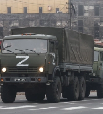 Партизани зафіксували прибуття нової партії військової техніки РФ в окупований Крим