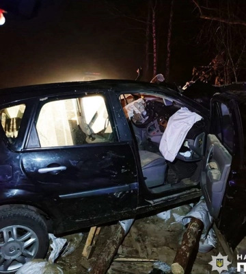 Смертельна ДТП на Чернігівщині: водій влетів у блокпост