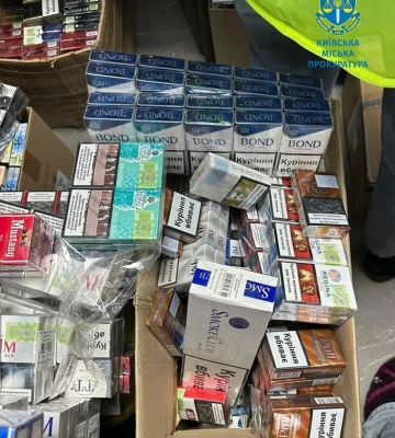 Члени ОЗГ заробляли близько ₴5 млн. на місяць на торгівлі незаконно виготовленими сигаретами
