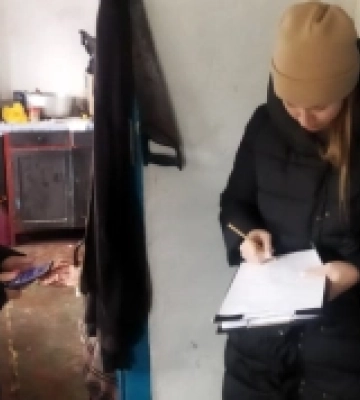 У Баштанському районі соціальні робітники відвідали родини, що перебувають у складних життєвих обставинах