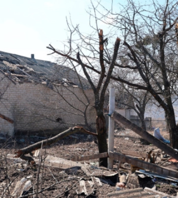 Росіяни обстріляли Вовчанськ на Харківщині, двоє поранених