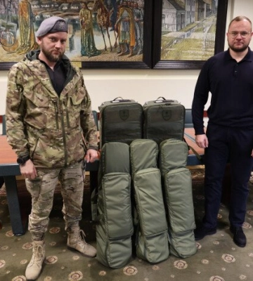 З Луцька військовим передали нову допомогу