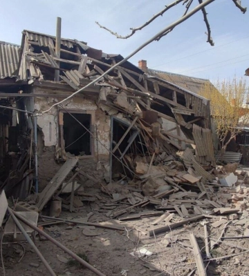 За сьогоднішній день Нікопольщина пережила десять атак