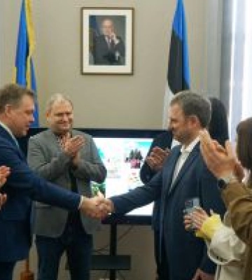 Почесне консульство Естонії відкрили в Житомирі Почесне консульство Естонії відкрили в Житомирі