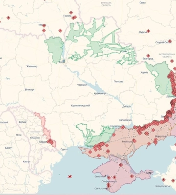 Стало відомо, де просунувся ворог: DeepState оновив мапу