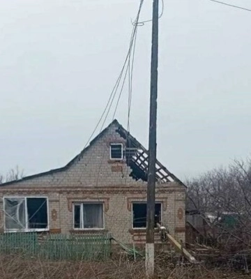 У Запорізькій області внаслідок падіння БПЛА постраждав мирний житель