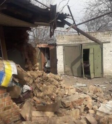 При обстреле села в Запорожье контузило подростка