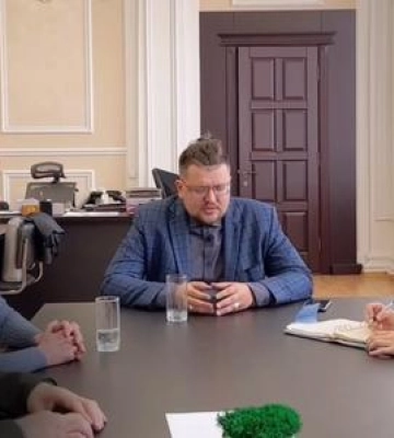 Катерина Ямщикова зустрілась з командою, яка опікується архітектурною спадщиною Полтави