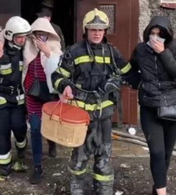 Под Киевом произошел взрыв в жилом секторе, есть жертвы