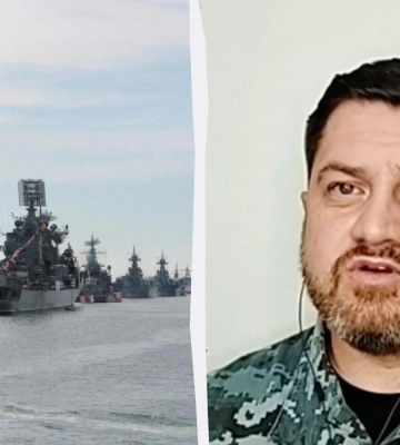 Майже весь флот РФ втік з Криму, з ракетоносіїв залишився &quot;один невдаха&quot;, - ВМС