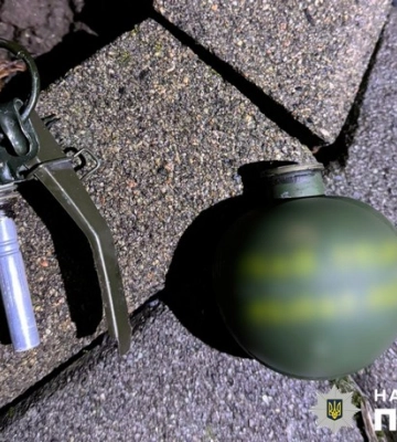 На Полтавщині чоловік прийшов до кафе із гранатою 