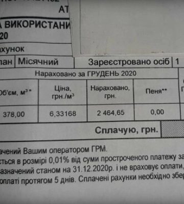 Все залежить від ваших показників: як "Нафтогаз" розраховує "суму до оплати" у платіжках