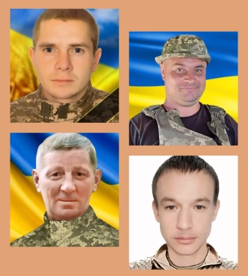 Загинули за Україну: Рівненщина попрощалася з чотирма Героями