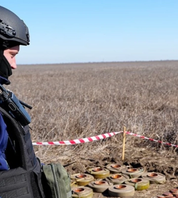 Розмінування Херсонської області: за тиждень знешкодили понад 830 вибухонебезпечних предметів
