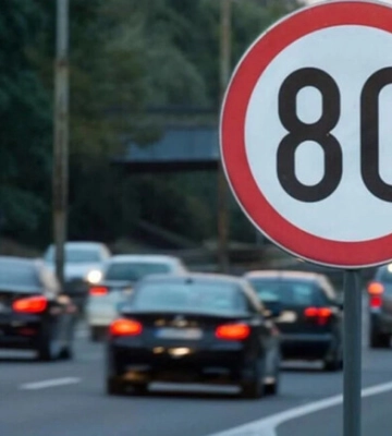 З 1 квітня у Києві на деяких ділянках доріг підвищать ліміт швидкості до 80 км/год: список