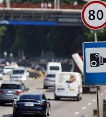 З 1 квітня у Києві на деяких ділянках доріг підвищать ліміт швидкості до 80 км/год: список