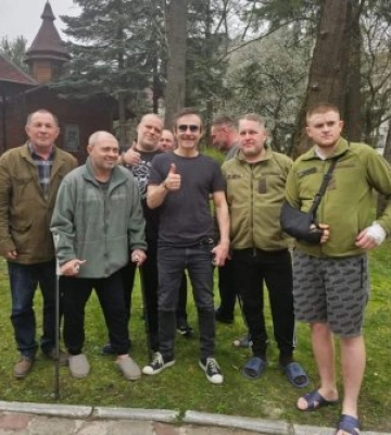 Вакарчук відвідав поранених прикордонників