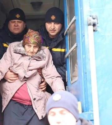Продолжается эвакуация из Донецкой области