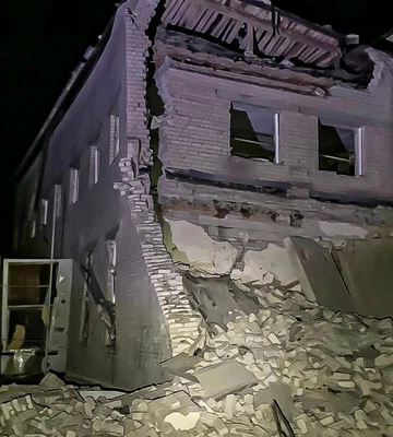 Росіяни знову вдарили по одній із пожежних частин на Харківщині