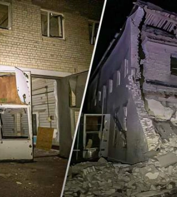 Оккупанты ночью попали в пожарное подразделение в Харьковской области: там были 6 спасателей