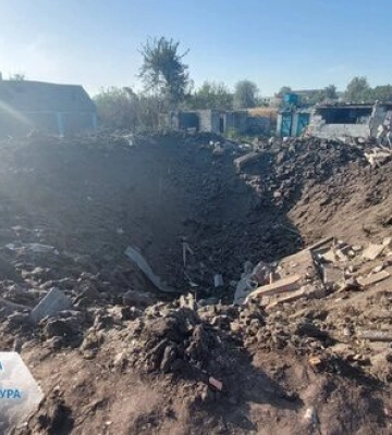 Російське військо вночі обстріляло Дружківку та частково зруйнувало будинок культури