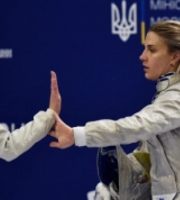 Миколаївська шаблістка Ольга Харлан виборола золоту медаль на чемпіонаті України з фехтування