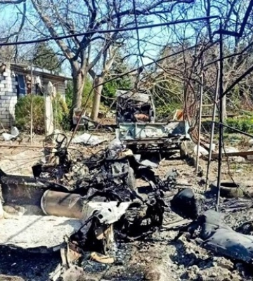 Запорожская область пережила за сутки 418 обстрелов