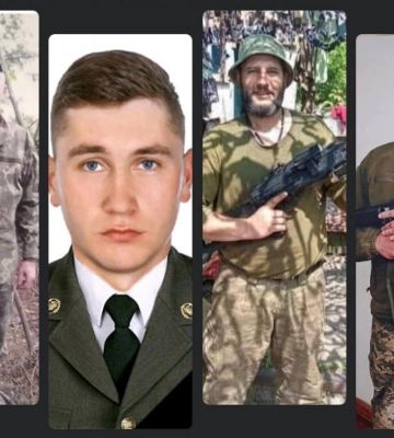 На Рівненщині попрощалися ще з чотирма воїнами