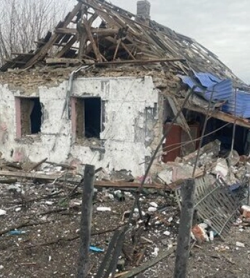 Ворог минулої доби поцілив у житлові квартали Херсонщини, зранку вдарив по Бериславу безпілотником