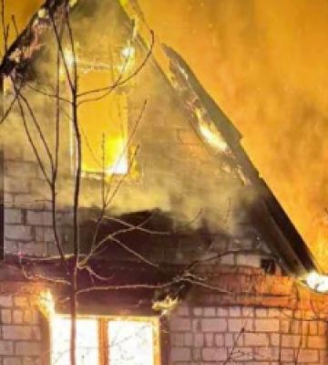 На Львівщині під час пожежі у дачному будинку загинув чоловік