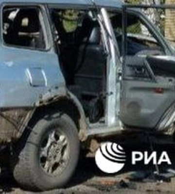 В окупованому Старобільську підірвали автомобіль з колаборантом