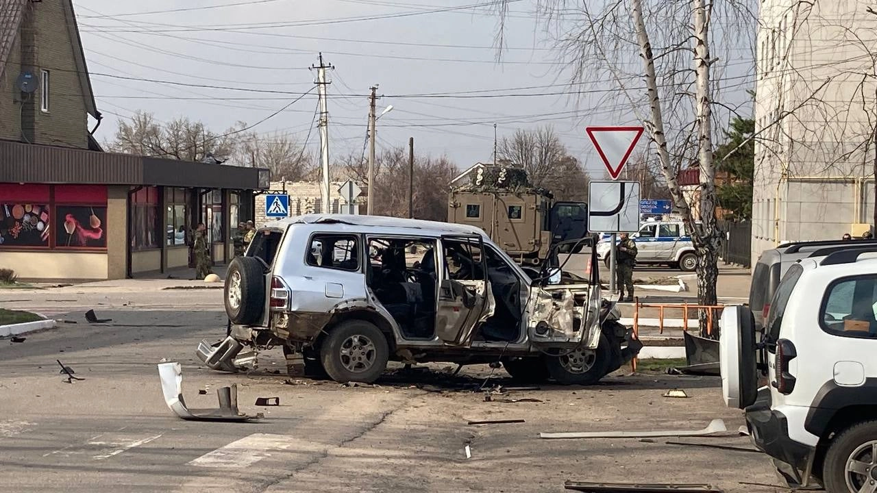 В Старобельске взорвалось авто вместе с коллаборационистом Чайкой -  Региональные новости