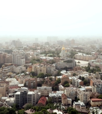 У Києві зафіксували високий рівень забрудненості повітря 