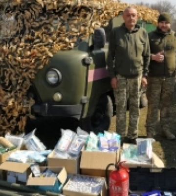 Громада Волині передала військовим на Запоріжжя автівку