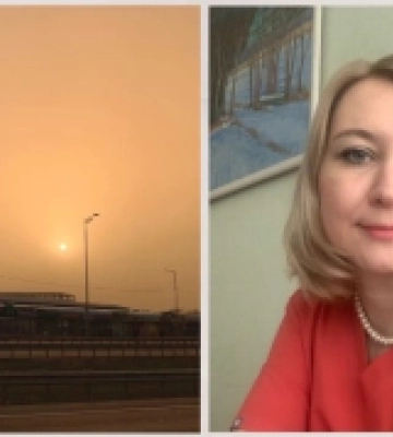 Волинська лікарка розповіла, як африканський пил, що потрапив до України, може вплинути на здоров&#039;я людей