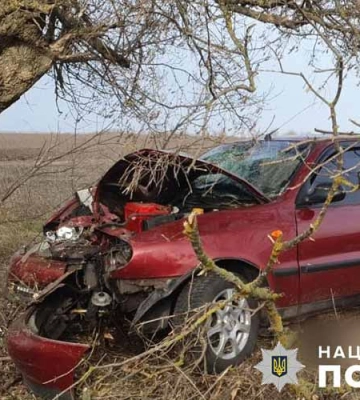На Полтавщині в аварії загинув водій легковика