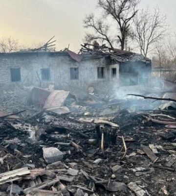 Доба на Донеччині: Під вогнем рашистів три райони області, пошкоджено будинки. ФОТОрепортаж