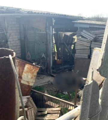 У Херсоні показали наслідки нічного обстрілу Корабельного району