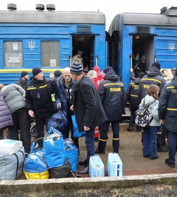 На Рівненщину приїде другий евакуаційний потяг з Донеччини