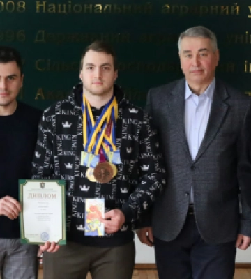 В Університеті природокористування зустрілися із провідними атлетами