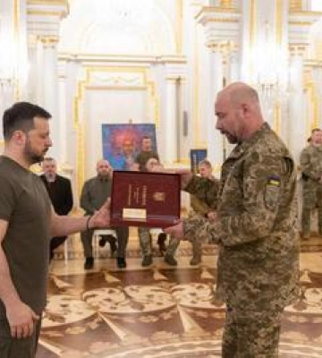 Президент вручив орден «Золота Зірка» Едуарду Сабаніну з Полтавщини