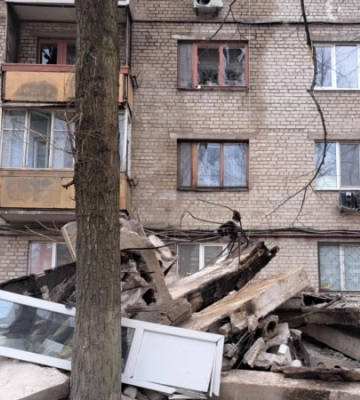 Російські окупанти завдали ракетного удару по Дніпру