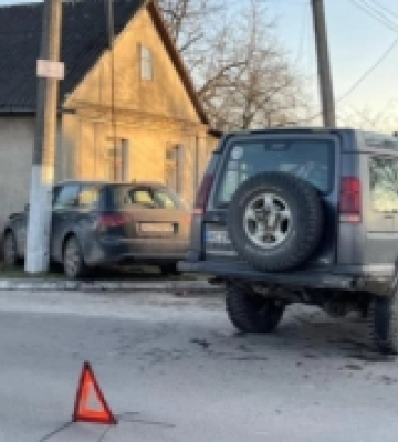 Оштрафували водійку, яка вчинила аварію на перехресті у Рожищі