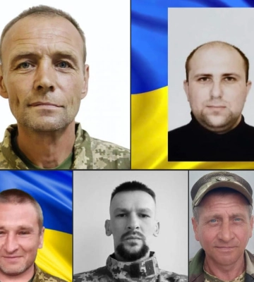 На Рівненщині провели в останню дорогу п'ятьох полеглих Героїв На Рівненщині провели в останню дорогу п'ятьох полеглих Героїв