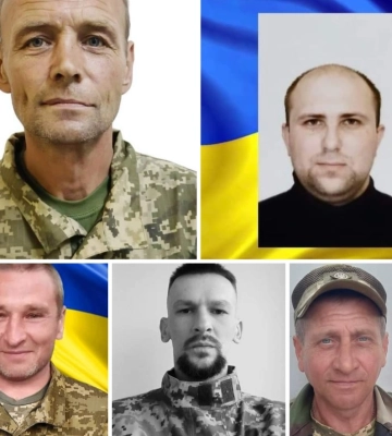 Рівненщина втратила п’ятьох захисників Рівненщина втратила п’ятьох захисників